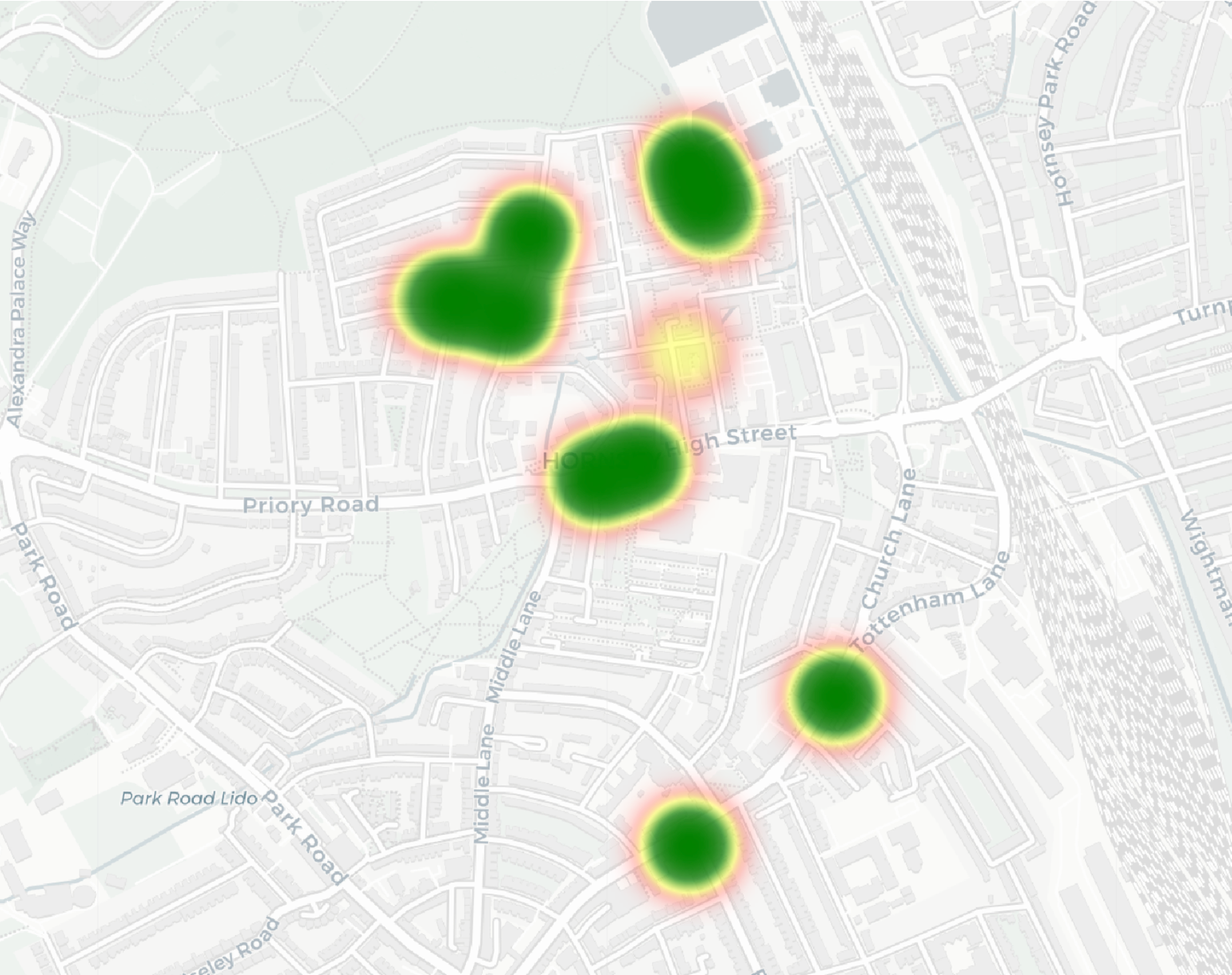 Haringey Community Energy Heatmap